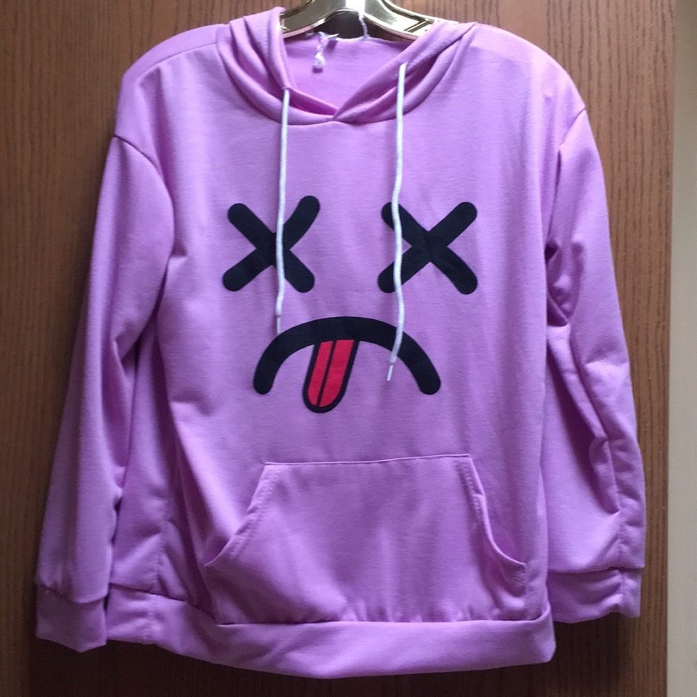 ❌ SOLD ❌NWOTPink/Lavender Hoodie Sweatshirt